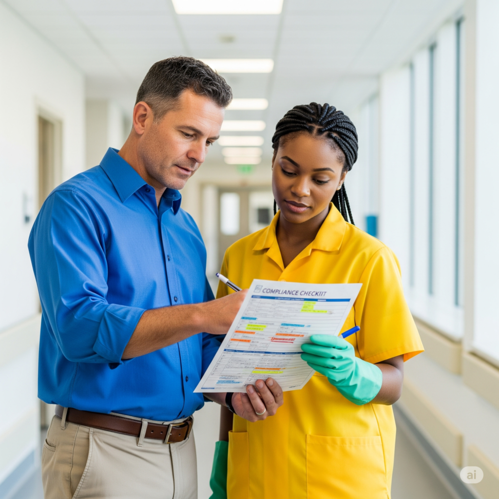 Aspin FM's cleaning methodologies are designed from the ground up to meet the standards outlined in key legislation