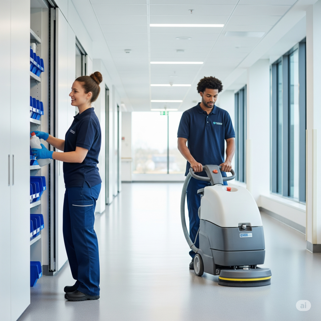 Aspin FM's strength lies in a combination of commercial cleaning and intelligent Facilities Management